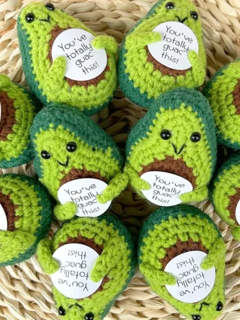 Crochet Avocado Plush
