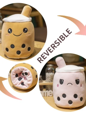 Reversible Boba Plush