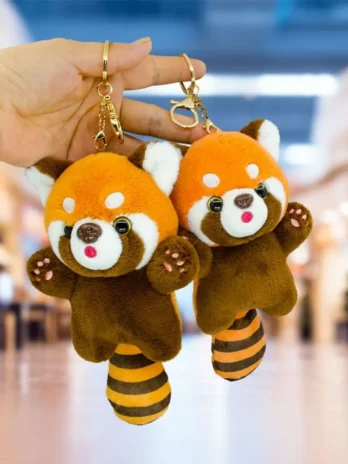 Red Panda Keychain Plush