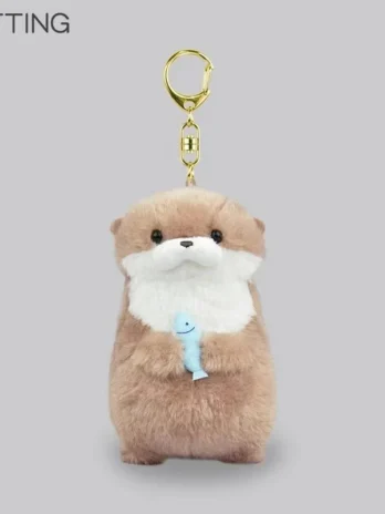 Otter Plush Keychain